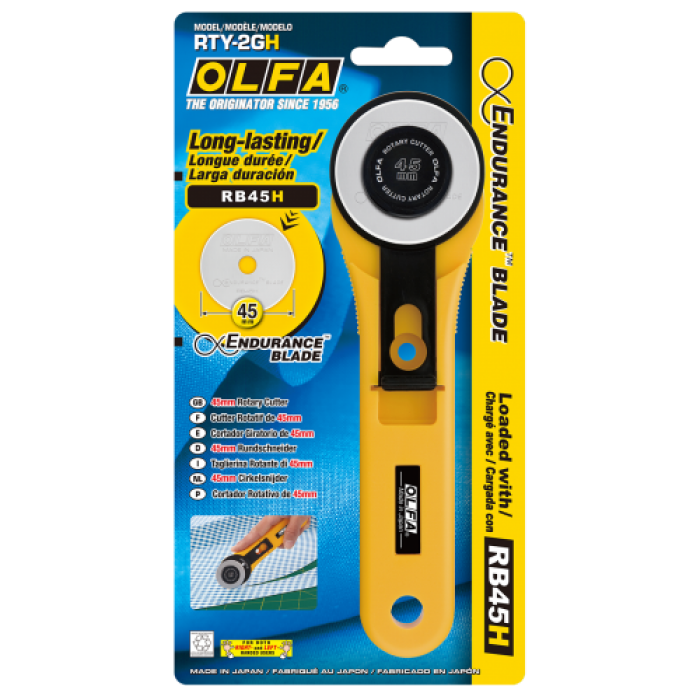 OLFA Olfa PIB45 45mm Rotary Pinking Cutter Spare Blade - Fits PIK-2 & RTY-2/DX 