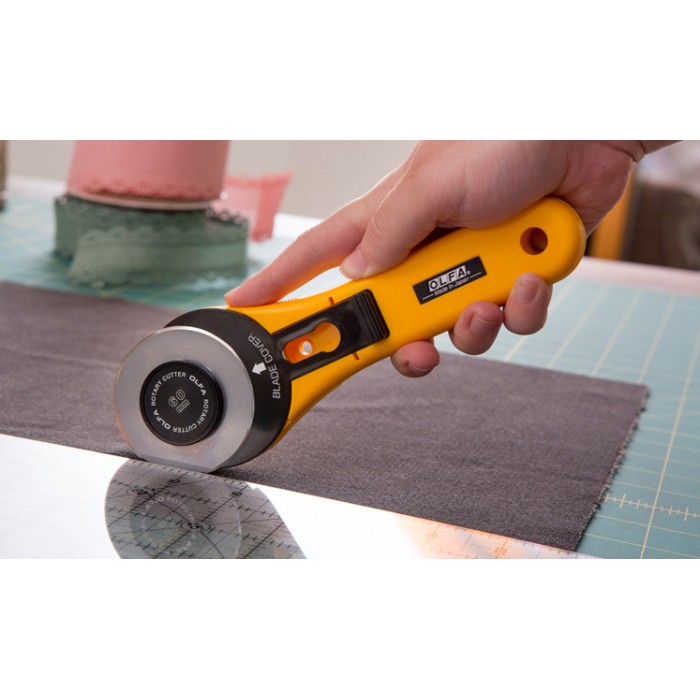 Olfa RTY-3GH 60mm Rotary Cutter Cutting Tool With Long Lasting Endurance  Blade 
