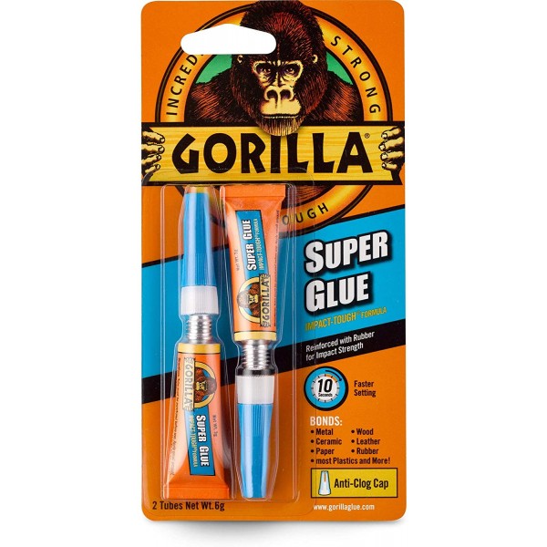 Gorilla Glue Super Glue 2 x (3g) 