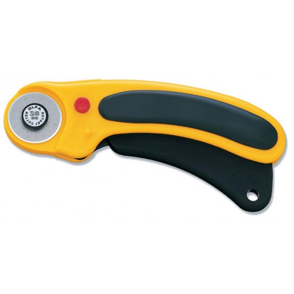 Olfa Rotary Cutter Deluxe 28mm RTY-1/DX (DISCONTINUED)